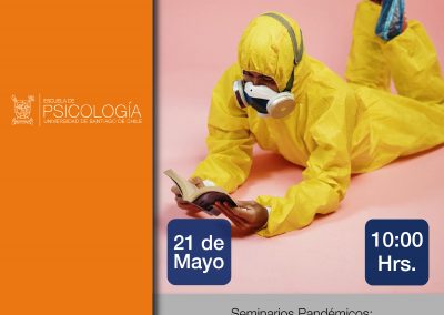 Este jueves continúa ciclo de Seminarios Pandémicos organizado por la Escuela de Psicología Usach